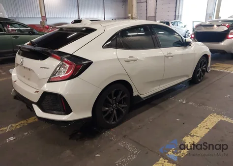 2018 Honda Civic Sport from USA, damaged, VIN SHHFK7H44JU215905